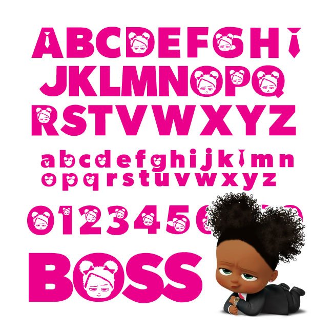 Download Boss Baby Girl Font Svg Vector Clipart Print Cut For Cricut Silhouette Brother Baby Boss Alphabet Letters Birthday Decor Party Decorations Svg Marketplaces Vector Clipart Image Buy And Sell Free Download