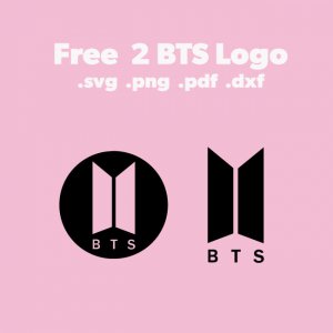 BTS Bangtan Boys Logo Free Download SVG PNG PDF DXF