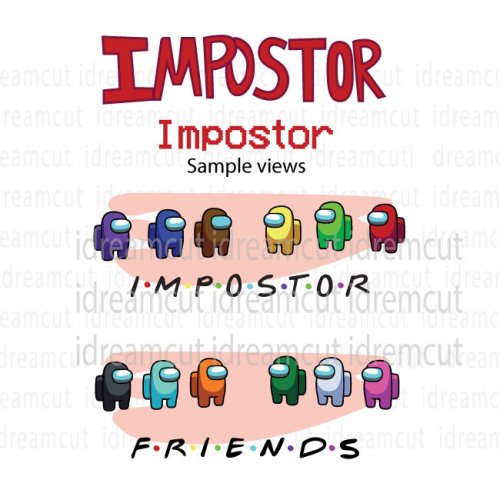 Free Free 116 Friends Among Us Svg SVG PNG EPS DXF File