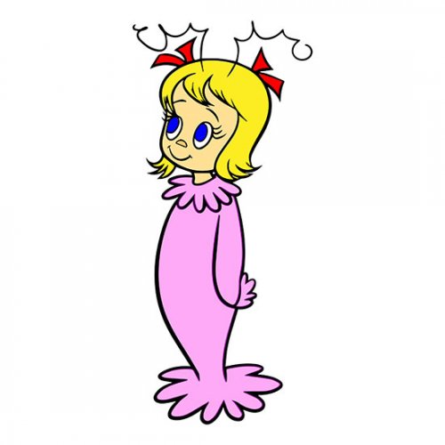 Download Little Baby Girl Grinch Pink Pajama SVG Free Download ...