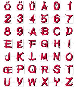 Twisting Balloon Font Svg Alphabet Letter Number Symbol Svg Png Pdf Dxf